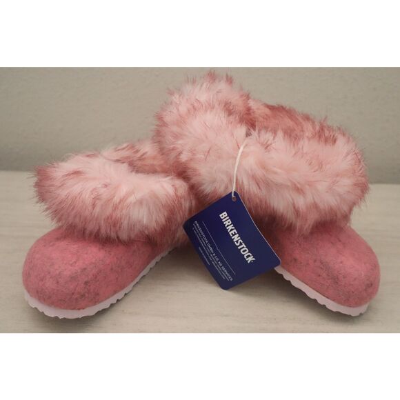 Birkenstock 1007146 Kids Sz EUR 31 US 13 Inuil Pink Kaprun Braid Wool Felt Clogs - Picture 13 of 14